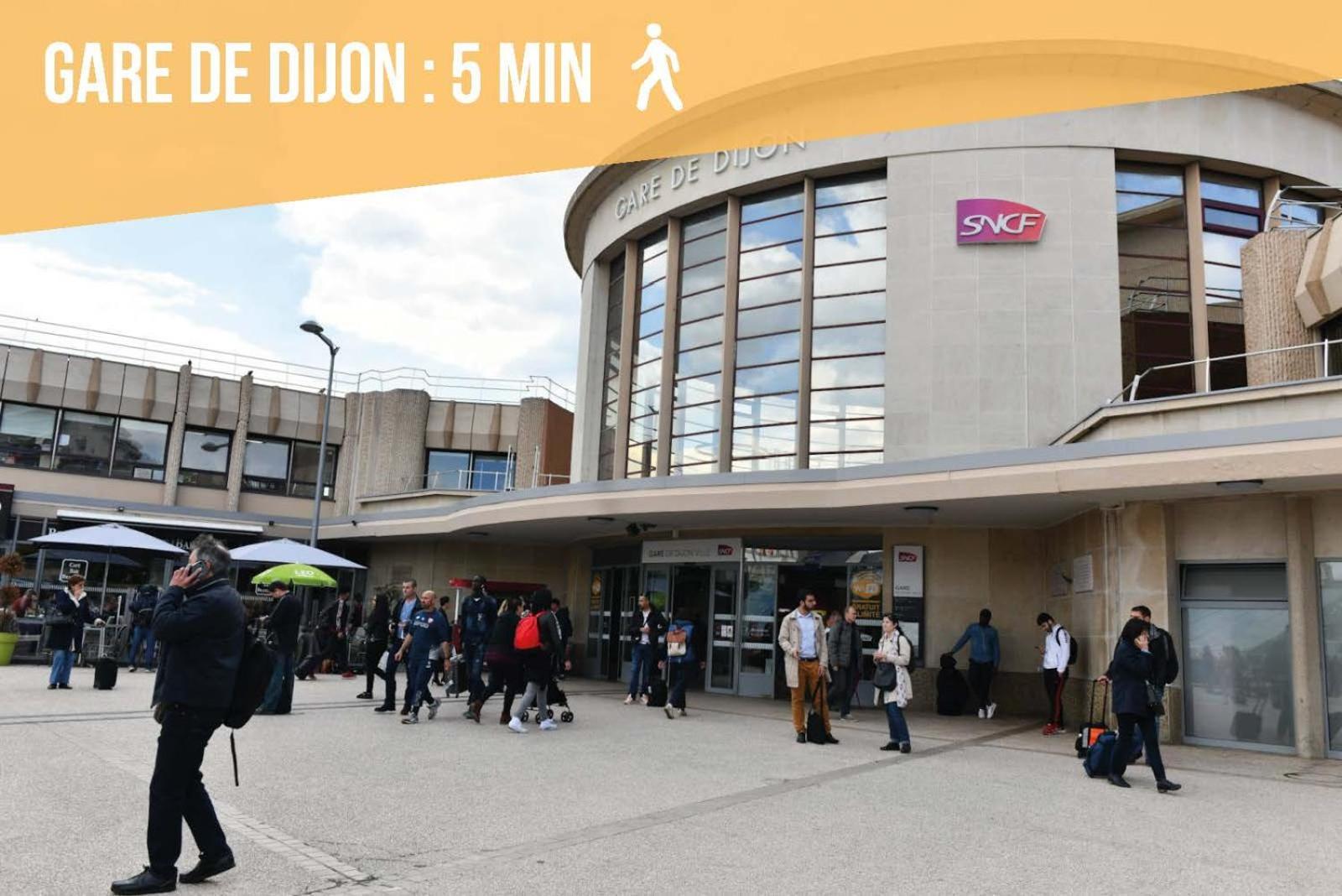 Le Millotet - Agreable Studio A 2 Mn Dijon Gare Eksteriør bilde