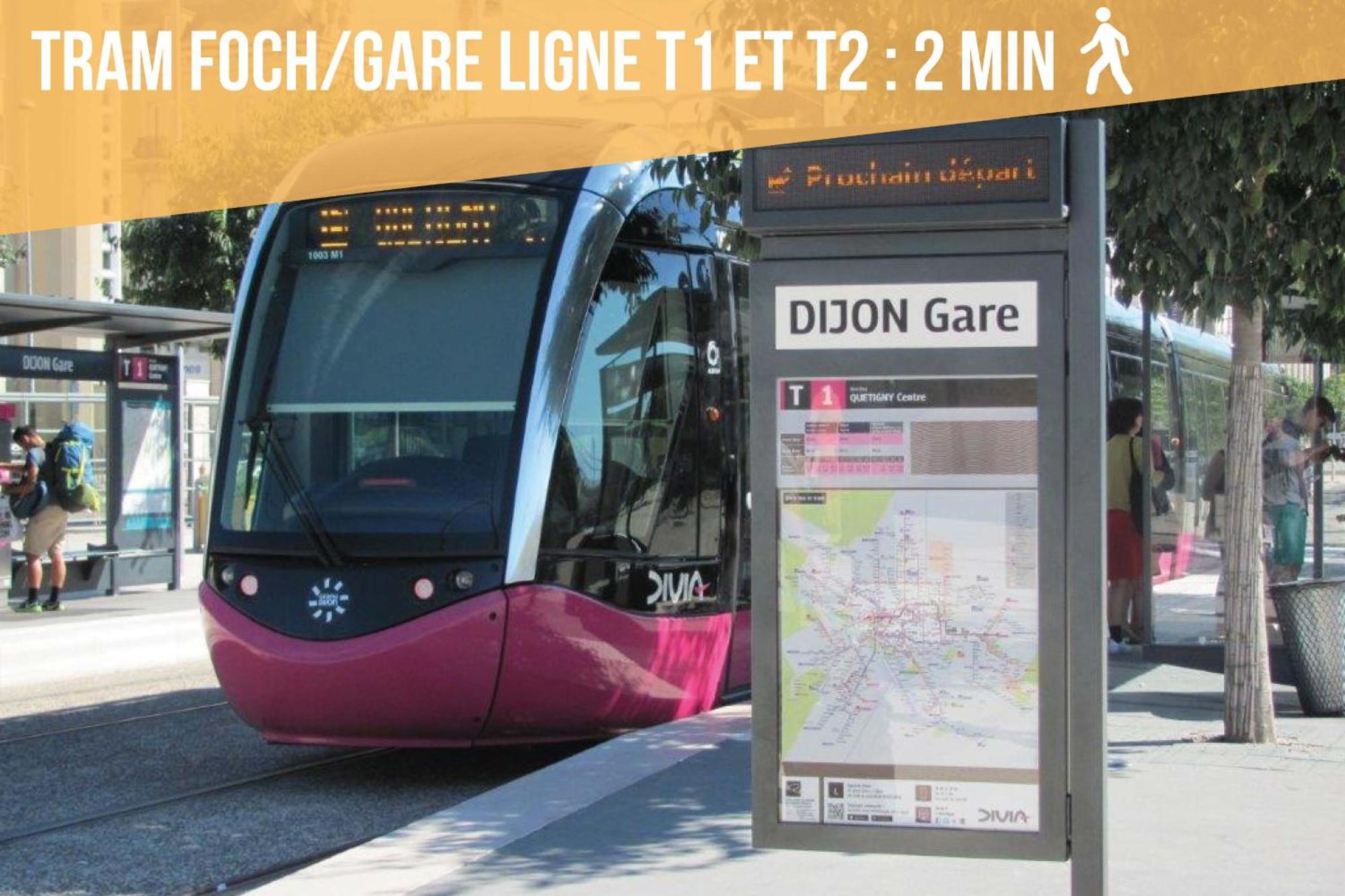 Le Millotet - Agreable Studio A 2 Mn Dijon Gare Eksteriør bilde